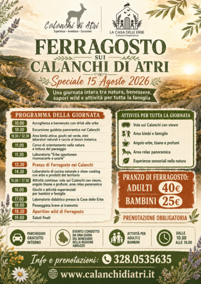 Ferragosto sui Calanchi di Atri